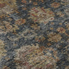 Piper Looms Mayfield Damask AMF1094 Navy Machine Washable Area Rug Swatch Image