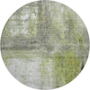 Piper Looms Mayfield Modern AMF1095 Aloe Machine Washable Area Rug Round Main Image