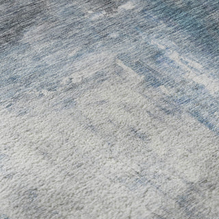 Piper Looms Mayfield Modern AMF1095 Blue Machine Washable Area Rug Swatch Image