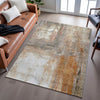 Piper Looms Mayfield Modern AMF1095 Copper Machine Washable Area Rug Lifestyle Image Feature