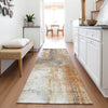 Piper Looms Mayfield Modern AMF1095 Copper Machine Washable Area Rug Runner Lifestyle Image Feature