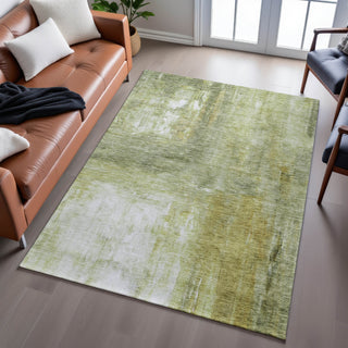 Piper Looms Mayfield Modern AMF1095 Sage Machine Washable Area Rug Lifestyle Image Feature