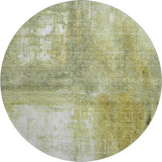 Piper Looms Mayfield Modern AMF1095 Sage Machine Washable Area Rug Round Main Image
