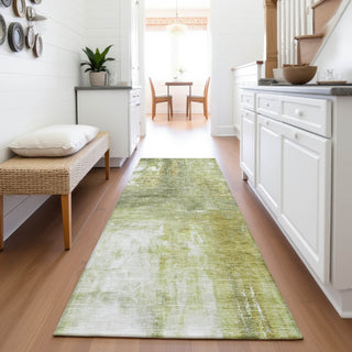 Piper Looms Mayfield Modern AMF1095 Sage Machine Washable Area Rug Runner Lifestyle Image Feature