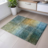 Piper Looms Mayfield Modern AMF1096 Blue Machine Washable Area Rug Scatter Lifestyle Image Feature