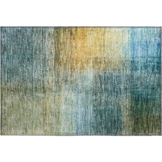 Piper Looms Mayfield Modern AMF1096 Blue Machine Washable Area Rug Scatter Main Image