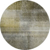 Piper Looms Mayfield Modern AMF1096 Taupe Machine Washable Area Rug Round Main Image