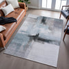 Piper Looms Mayfield Modern AMF1097 Blue Machine Washable Area Rug Lifestyle Image Feature