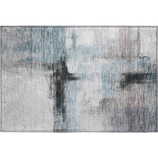 Piper Looms Mayfield Modern AMF1097 Blue Machine Washable Area Rug Scatter Main Image