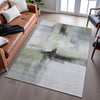 Piper Looms Mayfield Modern AMF1097 Sage Machine Washable Area Rug Lifestyle Image Feature