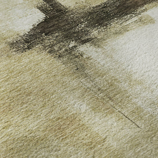 Piper Looms Mayfield Modern AMF1097 Wheat Machine Washable Area Rug Swatch Image