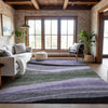 Piper Looms Mayfield Swirls AMF1098 Aloe Machine Washable Area Rug Lifestyle Image Feature