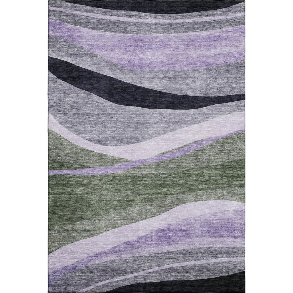 Piper Looms Mayfield Swirls AMF1098 Aloe Machine Washable Area Rug main image