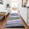 Piper Looms Mayfield Swirls AMF1098 Aloe Machine Washable Area Rug Runner Lifestyle Image Feature