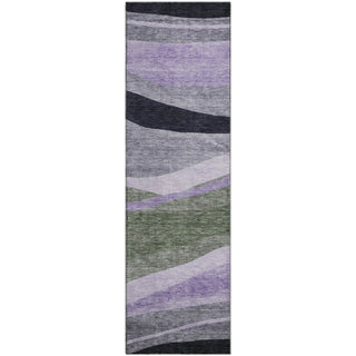 Piper Looms Mayfield Swirls AMF1098 Aloe Machine Washable Area Rug Runner Main Image