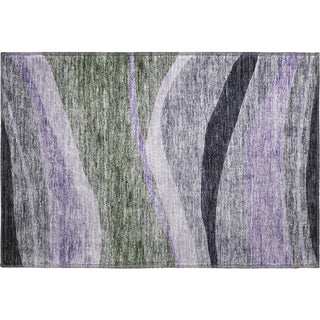 Piper Looms Mayfield Swirls AMF1098 Aloe Machine Washable Area Rug Scatter Main Image