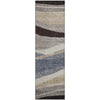 Piper Looms Mayfield Swirls AMF1098 Blue Machine Washable Area Rug Runner Main Image