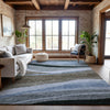 Piper Looms Mayfield Swirls AMF1098 Brown Machine Washable Area Rug Lifestyle Image Feature