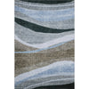 Piper Looms Mayfield Swirls AMF1098 Brown Machine Washable Area Rug main image