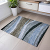 Piper Looms Mayfield Swirls AMF1098 Brown Machine Washable Area Rug Scatter Lifestyle Image Feature