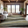Piper Looms Mayfield Swirls AMF1098 Taupe Machine Washable Area Rug Lifestyle Image Feature