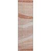 Piper Looms Mayfield Swirls AMF1099 Salmon Machine Washable Area Rug Runner Main Image