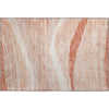 Piper Looms Mayfield Swirls AMF1099 Salmon Machine Washable Area Rug Scatter Main Image