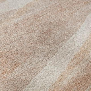 Piper Looms Mayfield Swirls AMF1099 Salmon Machine Washable Area Rug Swatch Image