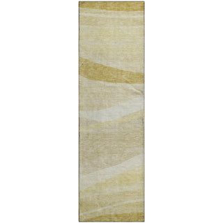 Piper Looms Mayfield Swirls AMF1099 Wheat Machine Washable Area Rug Runner Main Image