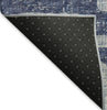 Piper Looms Mayfield Contemporary AMF110 Blue Machine Washable Area Rug Backing Image