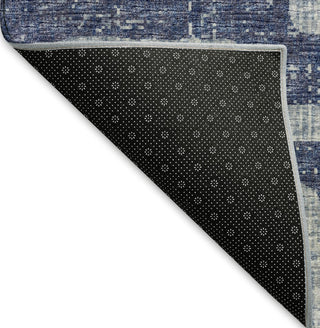 Piper Looms Mayfield Contemporary AMF110 Blue Machine Washable Area Rug Backing Image