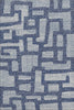 Piper Looms Mayfield Contemporary AMF110 Blue Machine Washable Area Rug main image