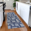 Piper Looms Mayfield Contemporary AMF110 Blue Machine Washable Area Rug Runner Lifestyle Image Feature