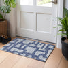 Piper Looms Mayfield Contemporary AMF110 Blue Machine Washable Area Rug Scatter Lifestyle Image Feature
