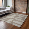 Piper Looms Mayfield Contemporary AMF110 Tan Machine Washable Area Rug Lifestyle Image Feature