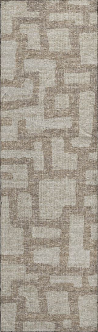 Piper Looms Mayfield Contemporary AMF110 Tan Machine Washable Area Rug Runner Main Image