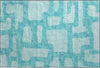 Piper Looms Mayfield Contemporary AMF110 Turquoise Machine Washable Area Rug Scatter Main Image
