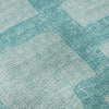Piper Looms Mayfield Contemporary AMF110 Turquoise Machine Washable Area Rug Swatch Image