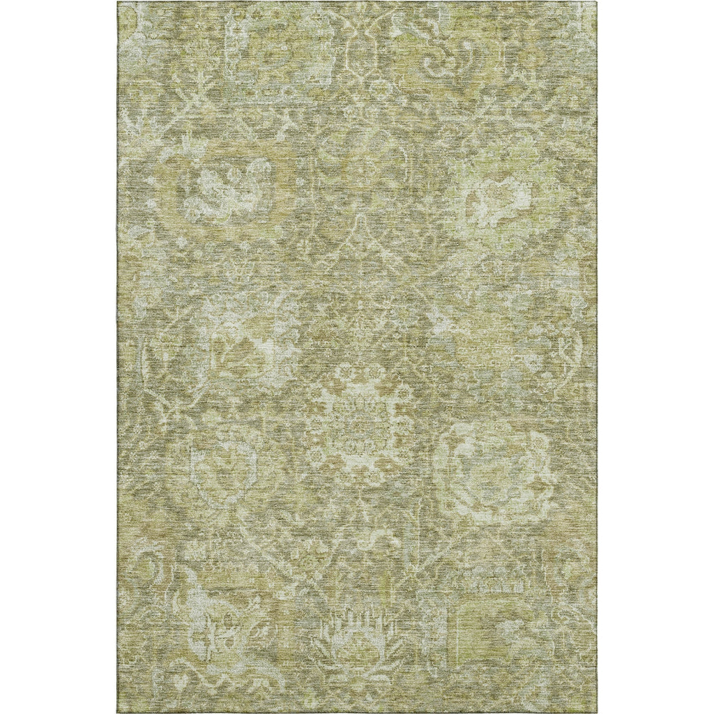 Piper Looms Mayfield Damask AMF1101 Sage Machine Washable Area Rug main image