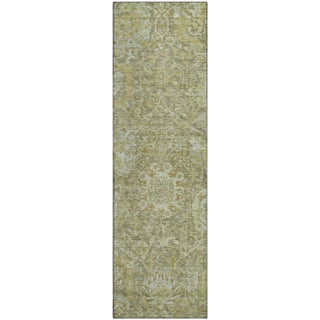Piper Looms Mayfield Damask AMF1101 Sage Machine Washable Area Rug Runner Main Image