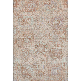 Piper Looms Mayfield Damask AMF1102 Coral Machine Washable Area Rug main image