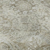 Piper Looms Mayfield Damask AMF1102 Ivory Machine Washable Area Rug Swatch Image
