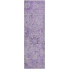 Piper Looms Mayfield Damask AMF1102 Lavender Machine Washable Area Rug Runner Main Image