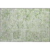 Piper Looms Mayfield Damask AMF1102 Mint Machine Washable Area Rug Scatter Main Image