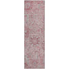 Piper Looms Mayfield Damask AMF1102 Pink Machine Washable Area Rug Runner Main Image