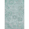 Piper Looms Mayfield Damask AMF1102 Teal Machine Washable Area Rug main image