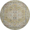 Piper Looms Mayfield Global AMF1103 Wheat Machine Washable Area Rug Round Main Image