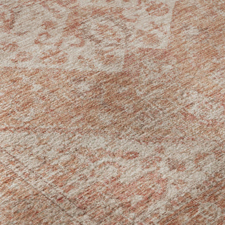 Piper Looms Mayfield Global AMF1104 Coral Machine Washable Area Rug Swatch Image
