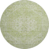 Piper Looms Mayfield Global AMF1104 Sage Machine Washable Area Rug Round Main Image