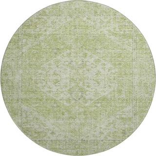 Piper Looms Mayfield Global AMF1104 Sage Machine Washable Area Rug Round Main Image